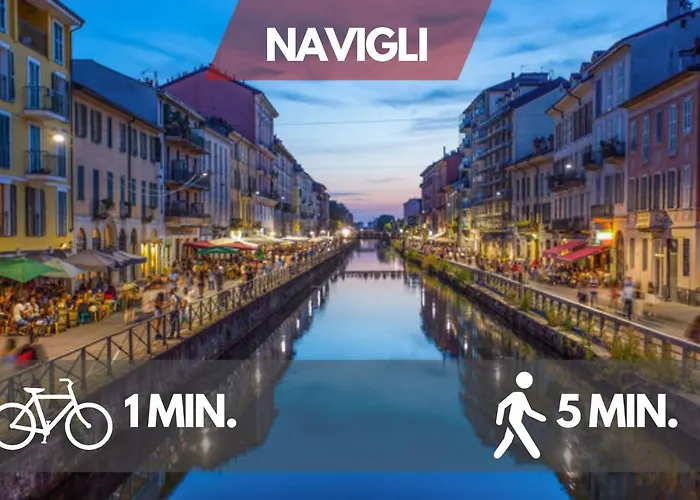 Navigli Design Loft - 7 Stops From Duomo, Ac, Netflix