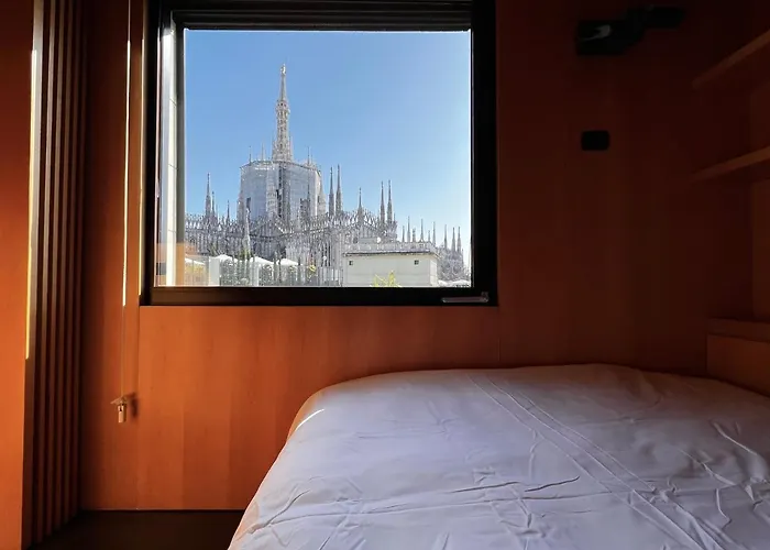 Big Duomo View Sailboat-inspired Penthouse Lägenhet *