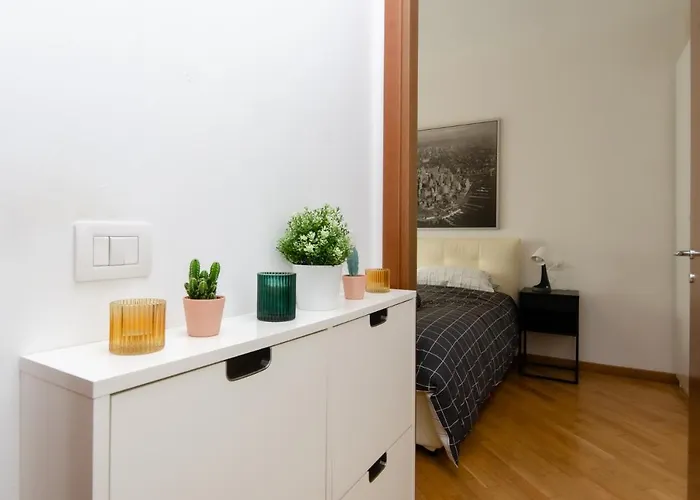 아파트 Vivimihome - Bilo A 5 Minuti Da San Siro Con Garage