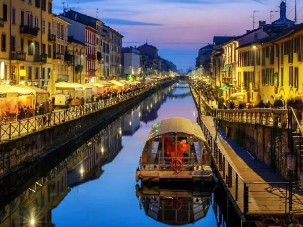 아파트 Creative Cozy Loft Navigli Tortona For Family *