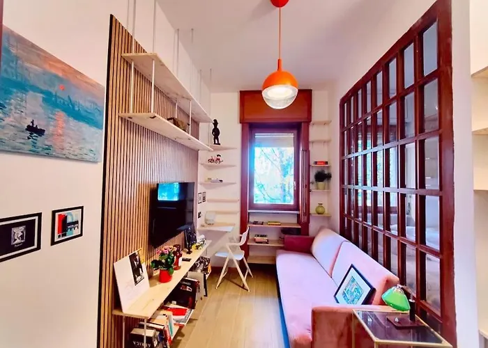 Casa Cloclo: Design & Vintage Above Subway 公寓 米兰