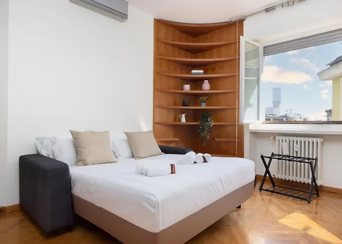 아파트 Black & White Vista Duomo 400 Metri 밀라노