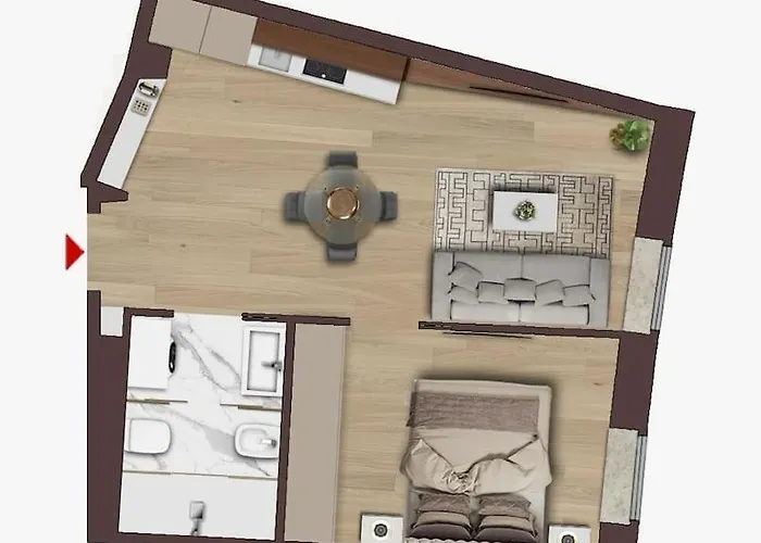 Dali Duomo Golden House 아파트 밀라노