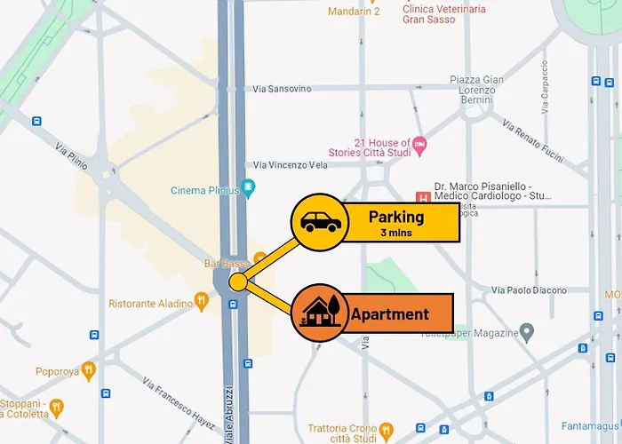 Mini Loft A - Citta Studi, Porta Venezia *