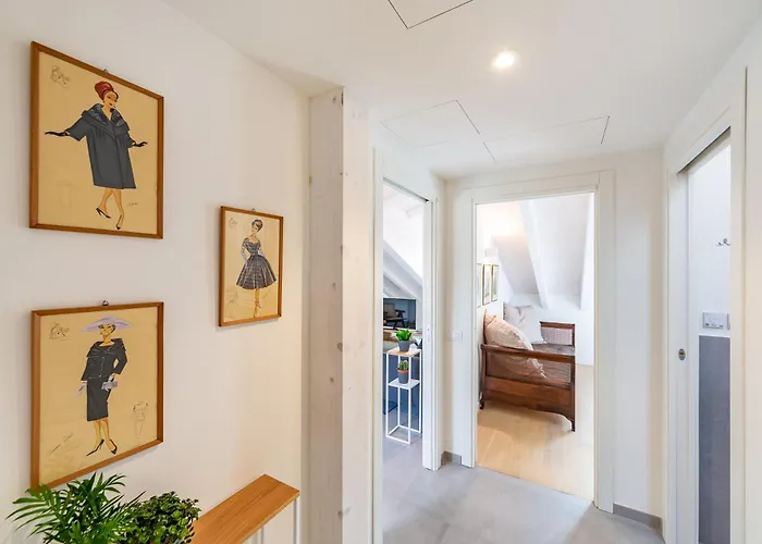 Apartmán La Mansarda Di Sarpi Milán