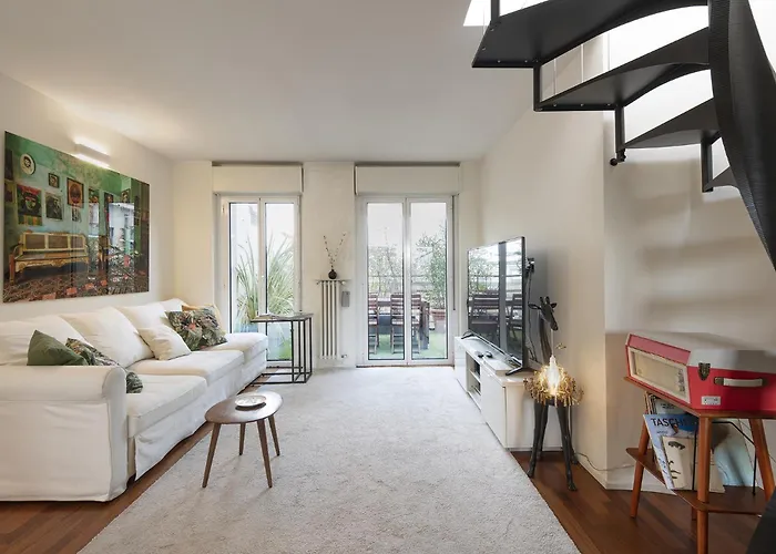 Appartamento Giresio 41 - Your Penthouse With Rooftop Garden In Navigli - Wifi Milano
