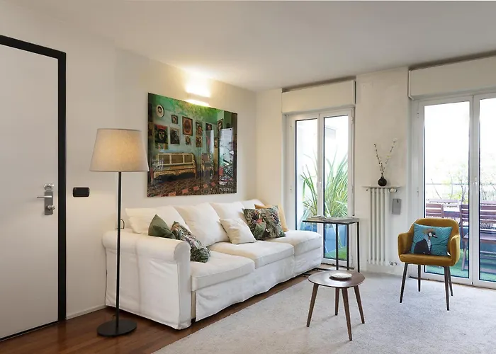 Lägenhet Giresio 41 - Your Penthouse With Rooftop Garden In Navigli - Wifi Milano