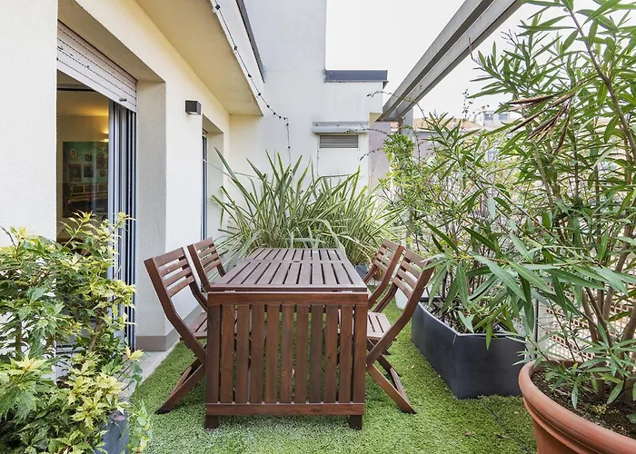 Lägenhet Giresio 41 - Your Penthouse With Rooftop Garden In Navigli - Wifi *