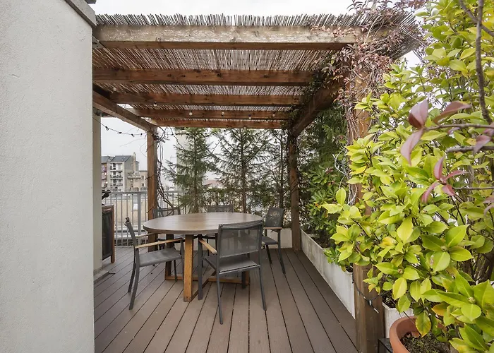 Lägenhet Giresio 41 - Your Penthouse With Rooftop Garden In Navigli - Wifi *