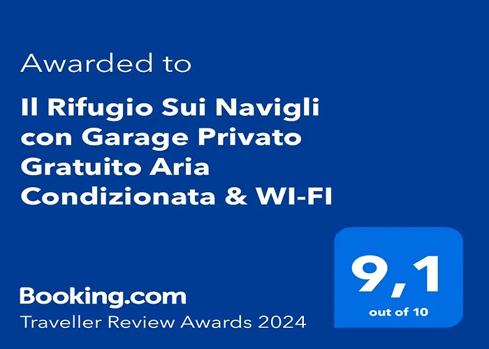Il Rifugio Sui Navigli Con Garage Privato Gratuito Aria Condizionata & Wi-fi * Milán