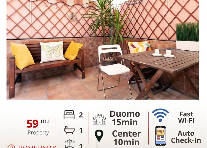 Terrace At 20 Minutes From Duomo - Homeunity *