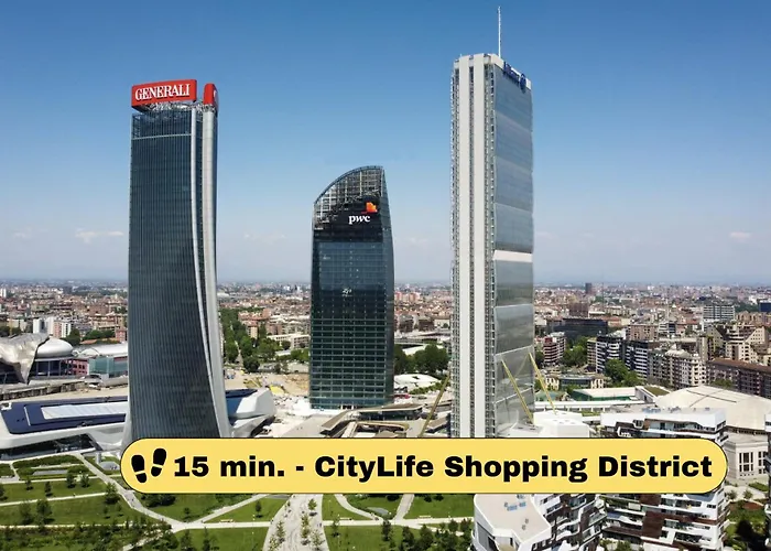 Lägenhet 2 Bedroom - Buzzi Hospital, Sempione, Mico, 100mt Metrom5