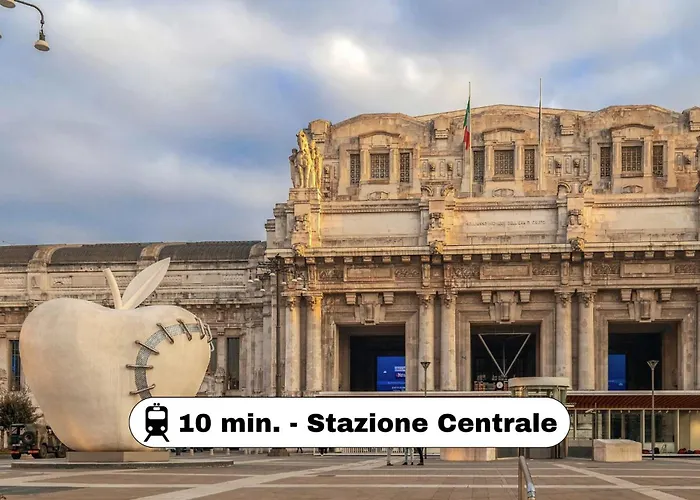 2 Bedroom - Buzzi Hospital, Sempione, Mico, 100mt Metrom5 Milano