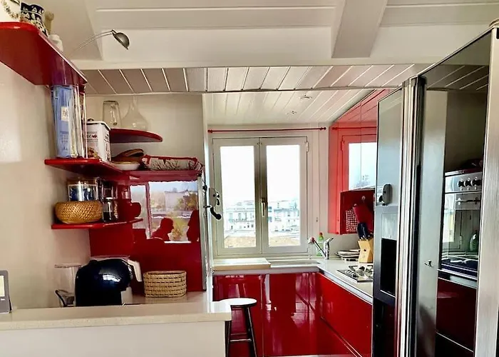 Apartament Penthouse In The Sky With 30 Sqm Terrace Station Mediolan