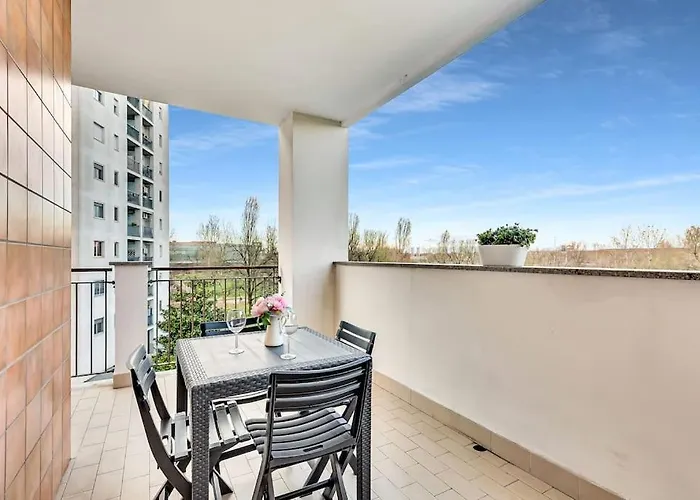 Private Parking-terrace10 Min To Linate Airport Lejlighed Milano