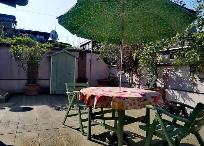 Centrale-luxury With Garden Terrace Milánó