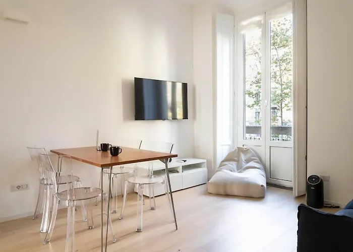 Hacca Collection - Bocconi, Navigli 1br 아파트 밀라노
