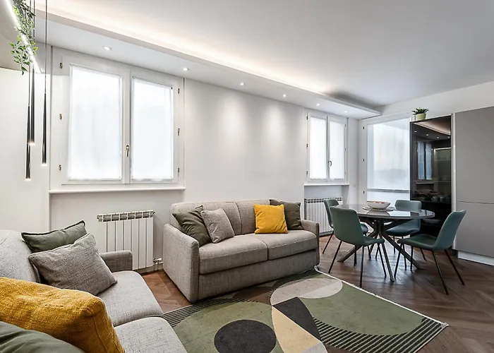 Stayeasy Argelati40 - Penthouse With 2 Bedrooms, 2 Bathrooms And Terrace - Navigli Apartmán *