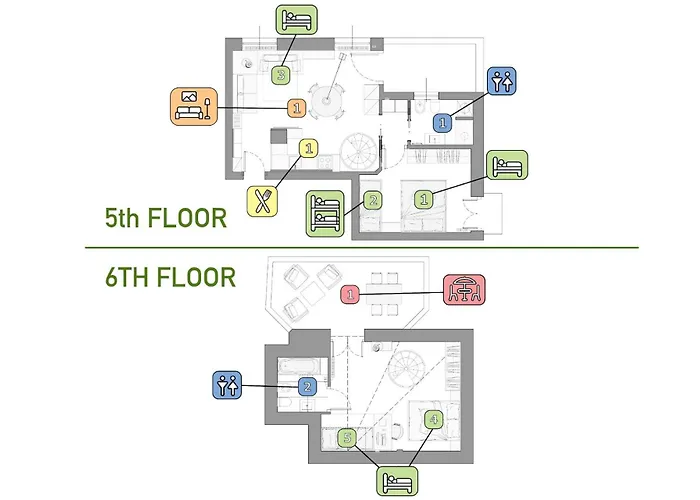 Apartament Stayeasy Argelati40 - Penthouse With 2 Bedrooms, 2 Bathrooms And Terrace - Navigli *