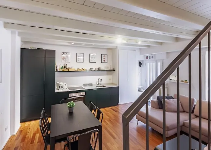 Apartmán Elegante Loft Su 2 Piani A 5 Minuti Da San Siro *