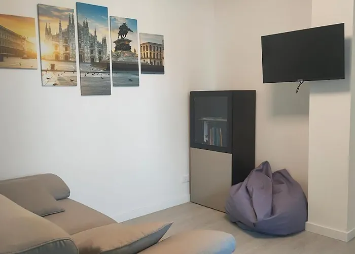 Bilocale Metro 4 - Linate Airport E Duomo 10 Min Apartment Mailand