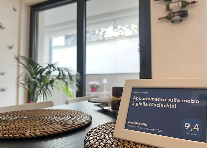 Sulla Metro 3 Gialla Maciachini Апартаменты