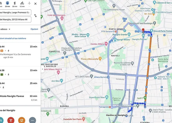 アパート Giardino Sul Naviglio *