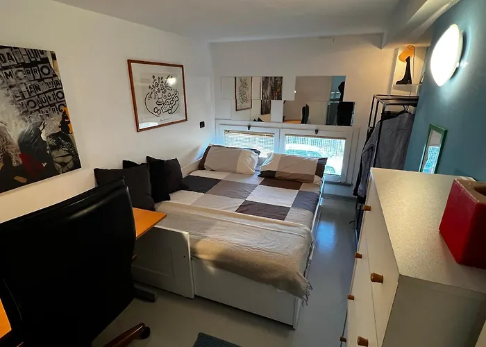 Appartamento Ampio Loft Su Due Livelli Con Giardino