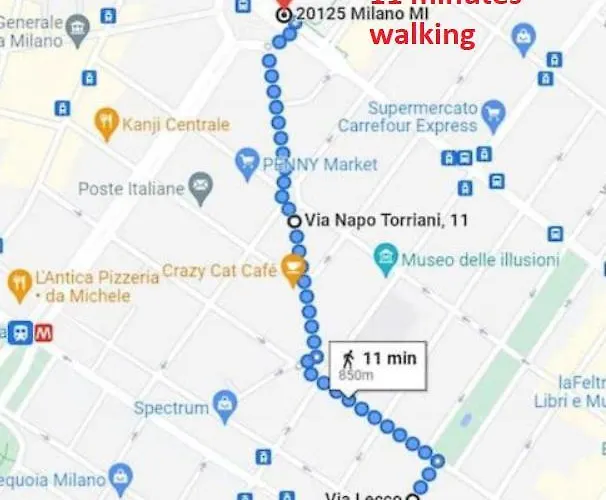 Porta Venezia, A Centro