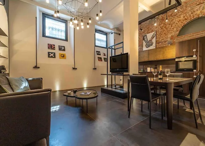 Apartmán Prestigioso Loft In San Babila A 5 Min. Dal Duomo