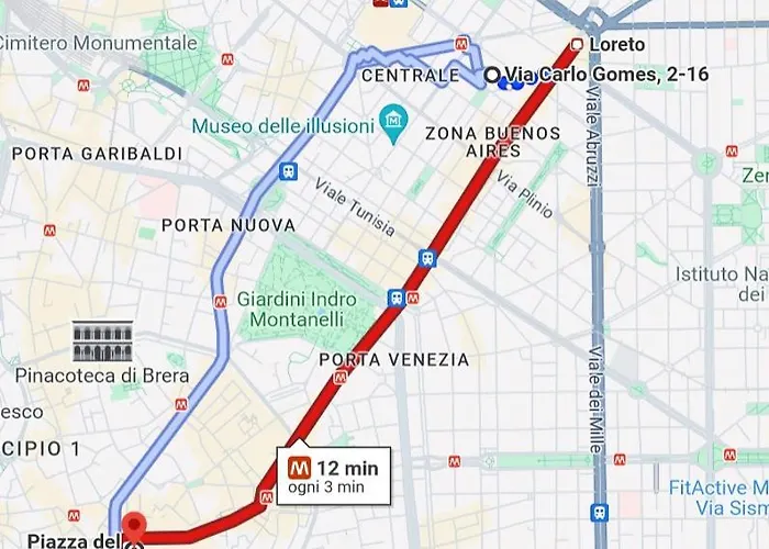 דירה Spacious Near Centrale-loreto-duomo