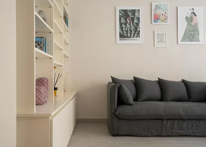 Apartmán Santa Tecla Living Carnaghi 14 Milán