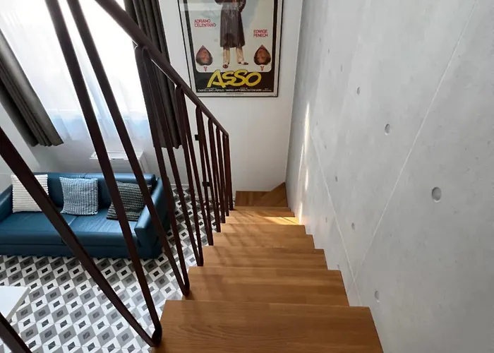 아파트 Legacy Of Milan, A Stylish Mini Loft *