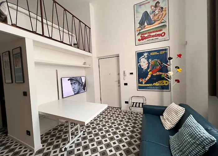 아파트 Legacy Of Milan, A Stylish Mini Loft 밀라노