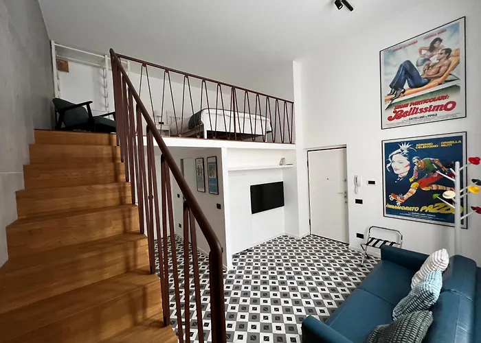 아파트 Legacy Of Milan, A Stylish Mini Loft 밀라노