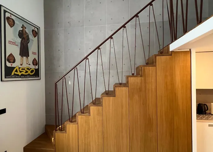 아파트 Legacy Of Milan, A Stylish Mini Loft