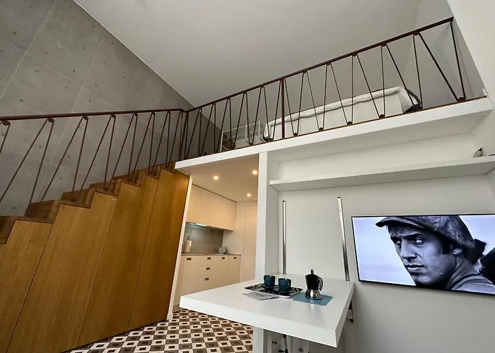 아파트 Legacy Of Milan, A Stylish Mini Loft