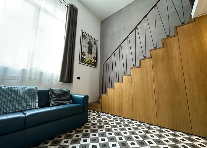 아파트 Legacy Of Milan, A Stylish Mini Loft 밀라노