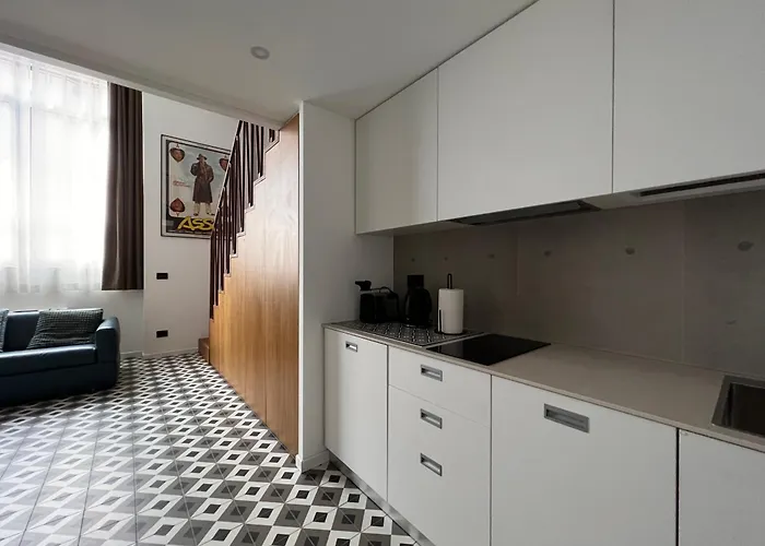 아파트 Legacy Of Milan, A Stylish Mini Loft 밀라노