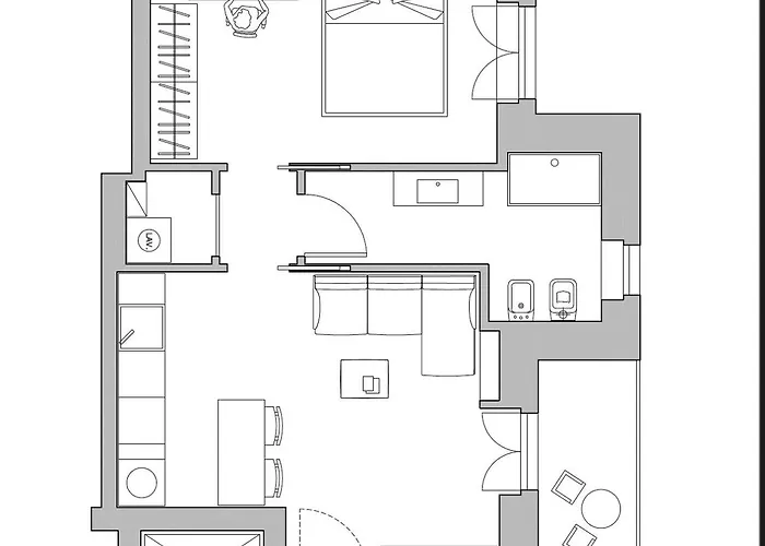 Luxury 1 Bedroom Apartment, Close To San Siro, Fiera And 10 Min Metro To Duomo *