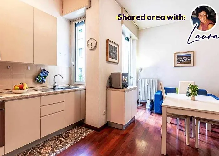 San Siro A 7 Minuti Stanza Con Zone Comuni 홈스테이 밀라노