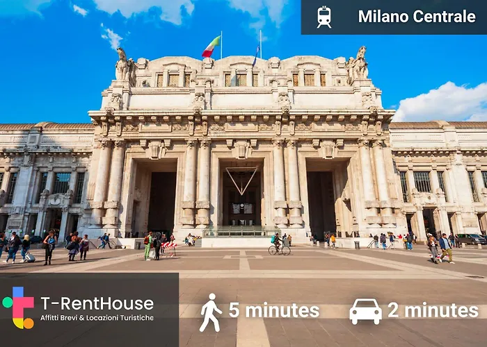 Lägenhet Station 10 Min Duomo - L'oasi Urbana