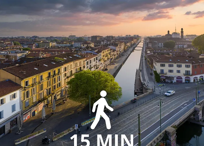 Navigli-duomo - Prestige - Netflix-wi-fi Lägenhet