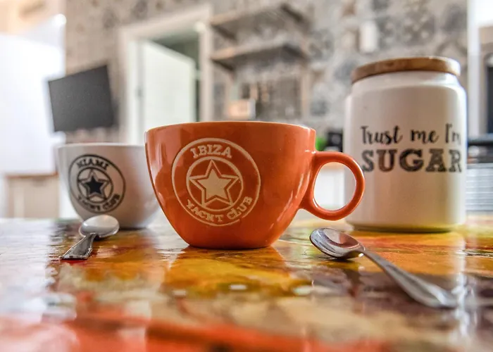 Lejlighed Luxury Cozy By Station - Cafe