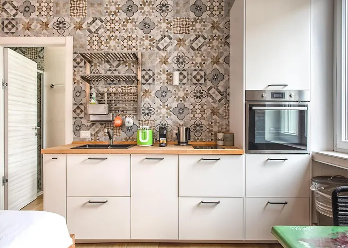 Lejlighed Luxury Cozy By Station - Cafe