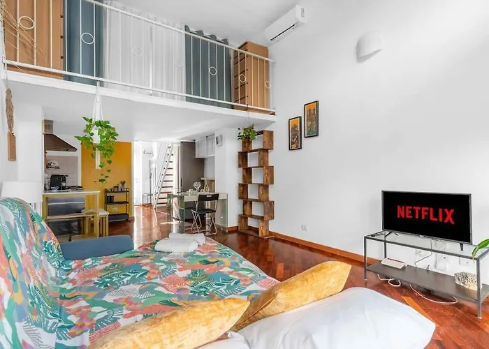 -ethnic Design Loft- Con Soppalco Citta Studi M2 Apartmán Milán