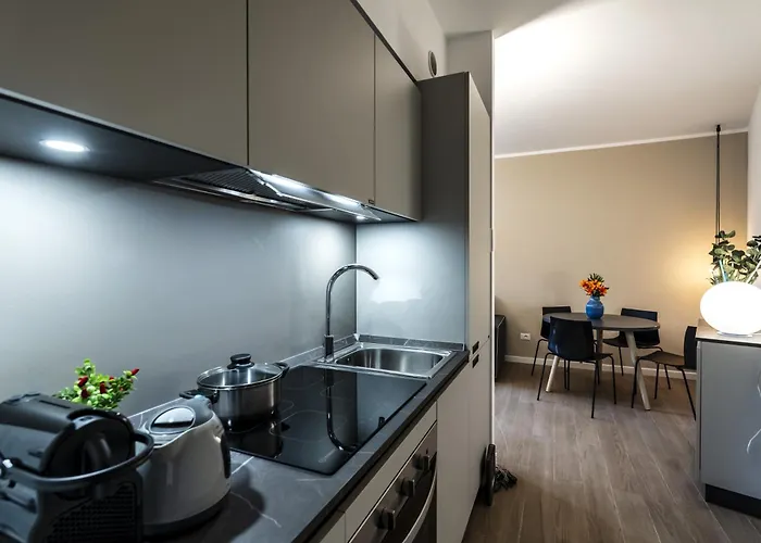 Free Parking - Duomo Centro Modern - Private Gym - Metro Apartman Milánó