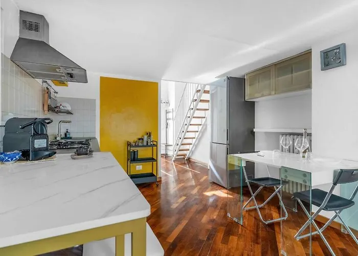 Apartmán -ethnic Design Loft- Con Soppalco Citta Studi M2 Milán