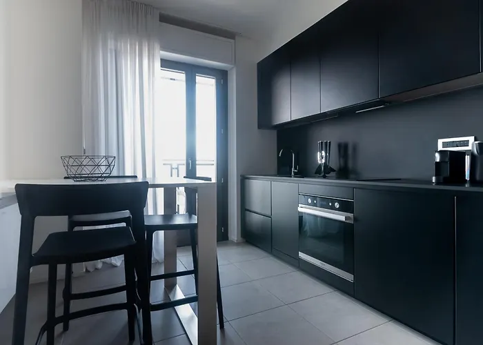 With Panoramic View Of And Public Free Parking Lot Milano