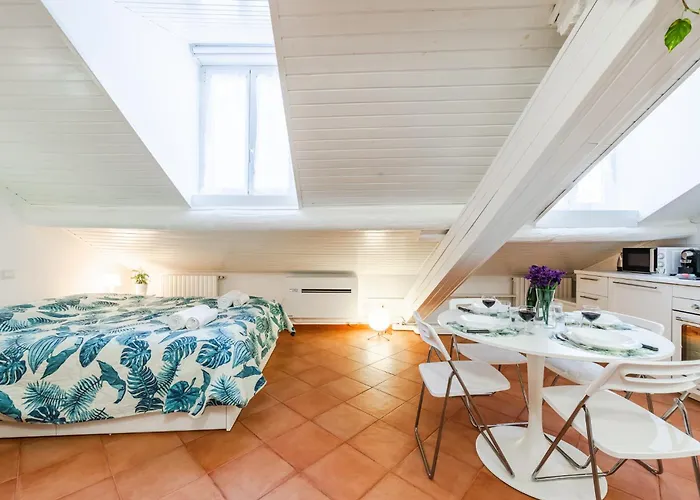 Apartmán The White Jungle - San Babila Attic Milán